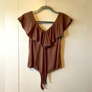 MAISIE Tan bodysuit 🤎